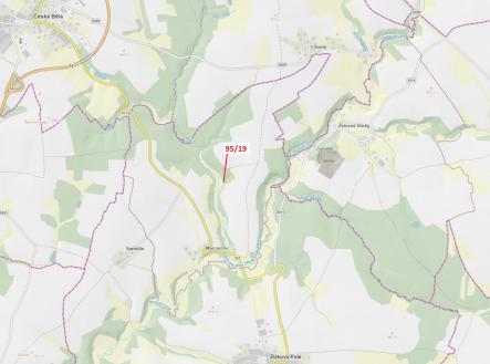 Prodej pozemku, les, 121 m²