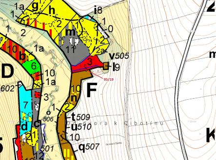 Prodej pozemku, les, 121 m²