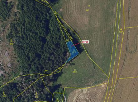 Prodej pozemku, trvalý travní porost, 212 m²