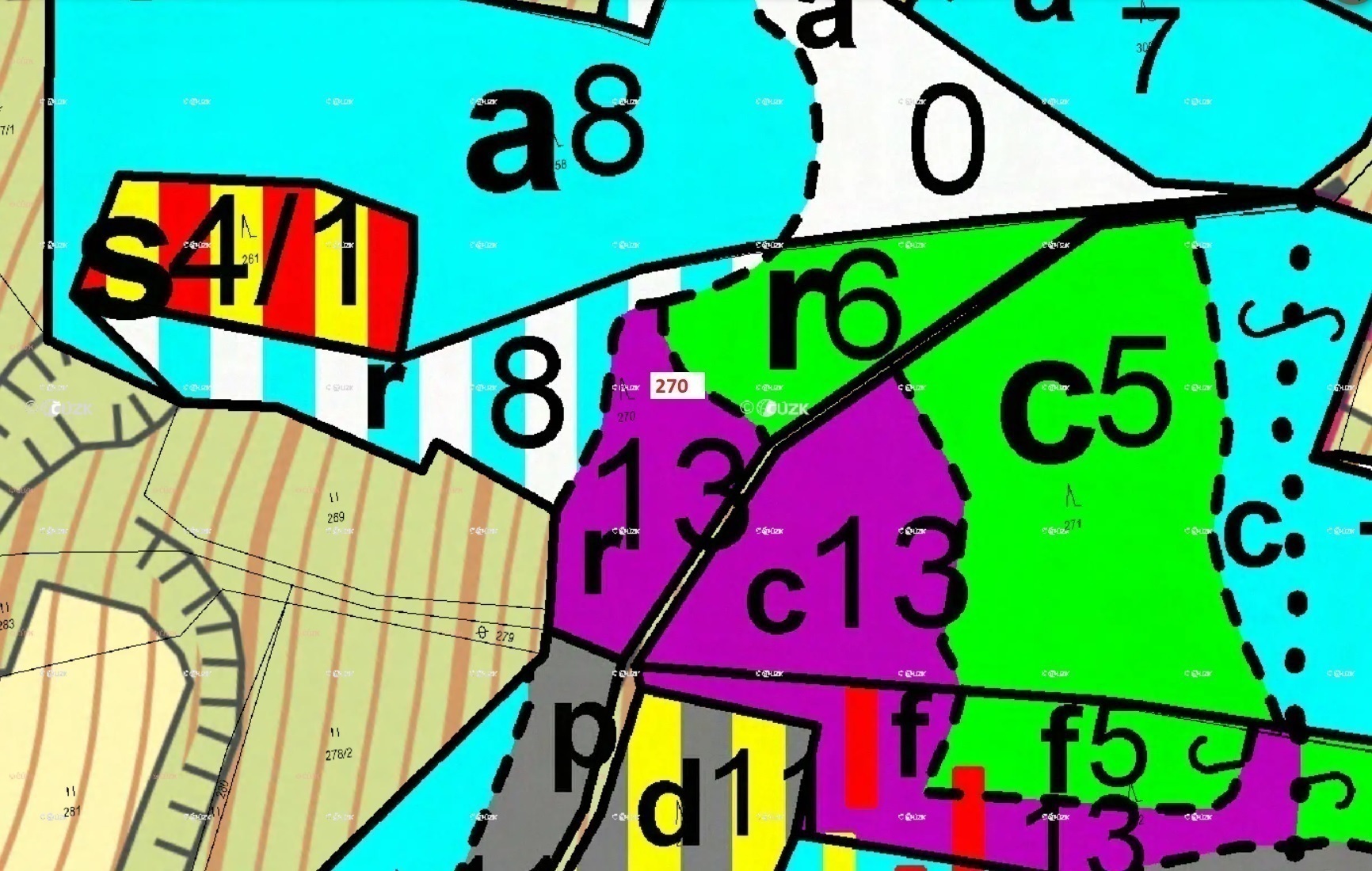 Lesní pozemek o výměře 4502 m2, podíl 1/1, katastrální území Setěchovice, obec Zálezly, obec s rozší