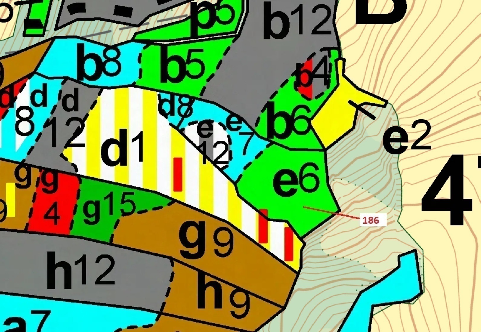 Lesní pozemek o výměře 4542 m2, podíl 1/1, katastrální území Setěchovice, obec Zálezly, obec s rozší