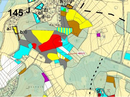 Prodej pozemku, les, 2 895 m²