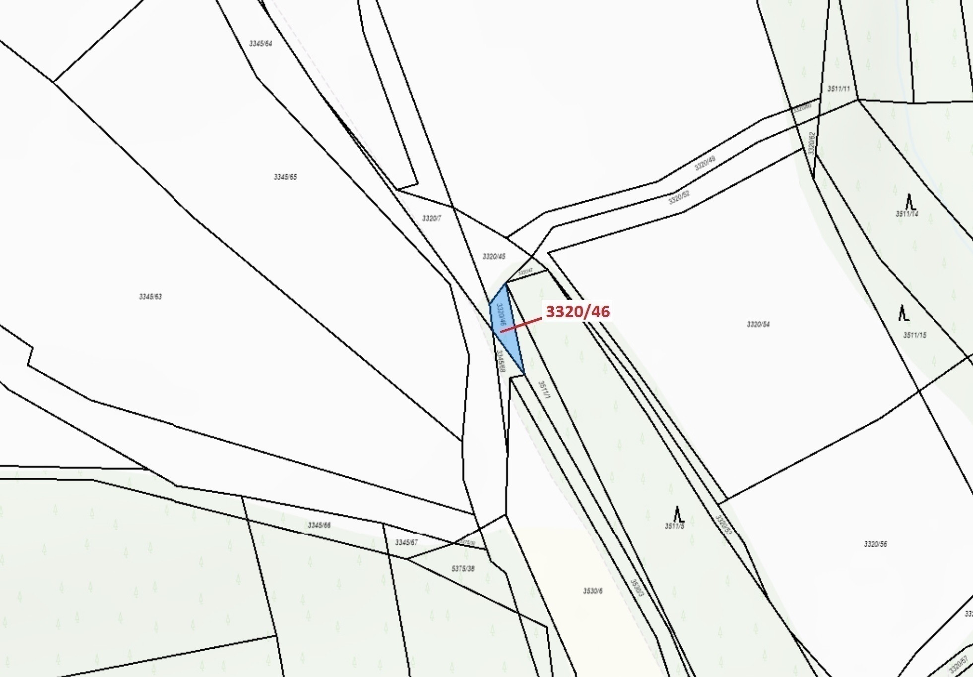 Orná půda o výměře 94 m2, podíl 1/1, katastrální území Bojkovice, obec Bojkovice, obec s rozšířenou 