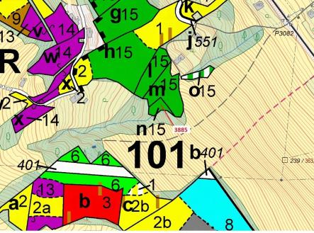 Prodej pozemku, les, 561 m²