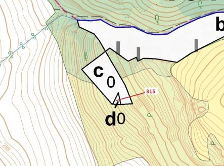 Prodej pozemku, les, 129 m²