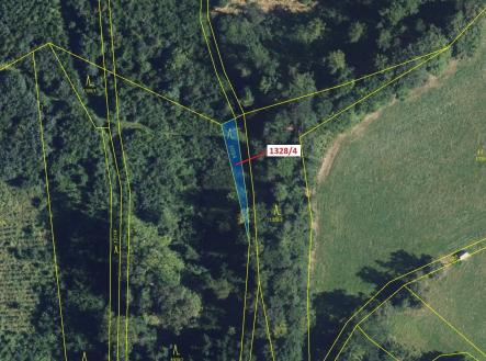 Prodej pozemku, les, 199 m²