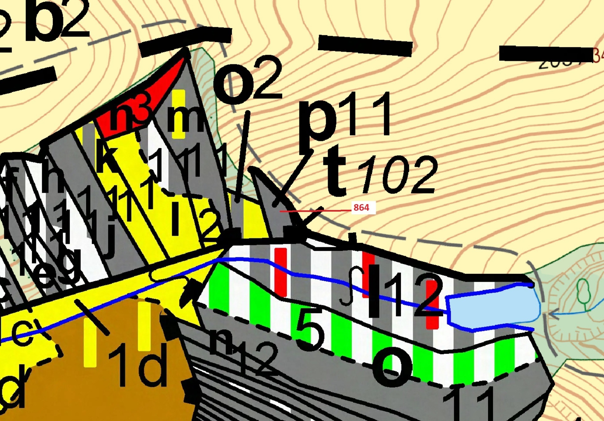 Lesní pozemek o výměře 297 m2, podíl 1/1, katastrální území Spešov, obec Spešov, obec s rozšířenou p