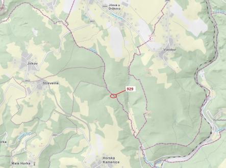 Prodej pozemku, les, 151 m²