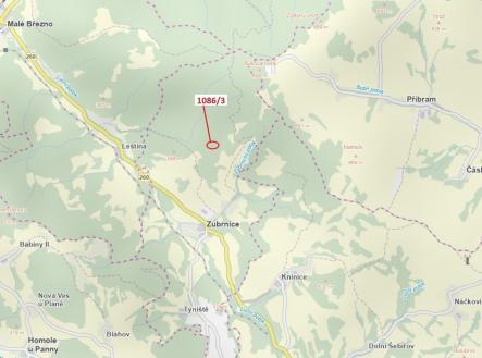 Prodej pozemku, les, 18 m²