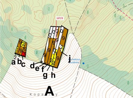 Prodej pozemku, les, 1 615 m²