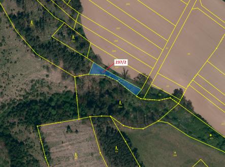 Prodej pozemku, trvalý travní porost, 510 m²