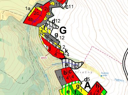 Prodej pozemku, les, 5 885 m²