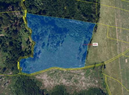 Prodej pozemku, les, 25 540 m²