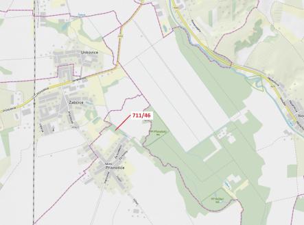 Prodej pozemku, les, 569 m²