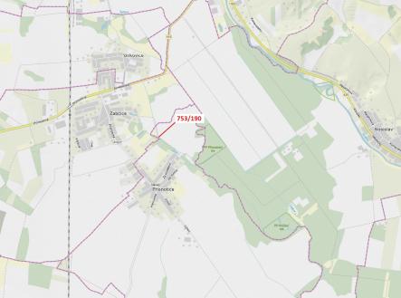 Prodej pozemku, les, 3 m²