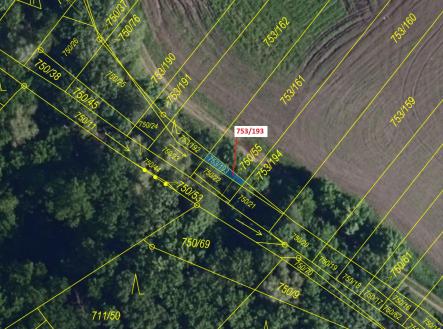 Prodej pozemku, les, 14 m²