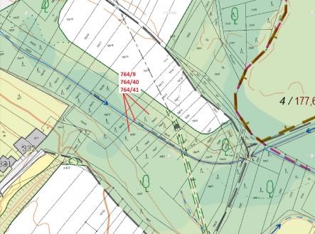 Prodej pozemku, les, 702 m²
