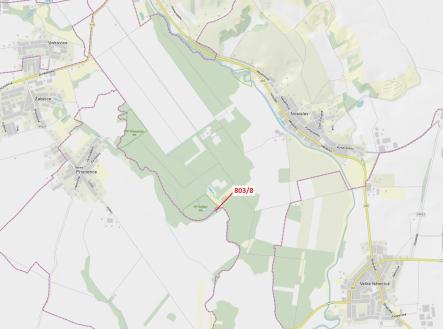 Prodej pozemku, les, 574 m²