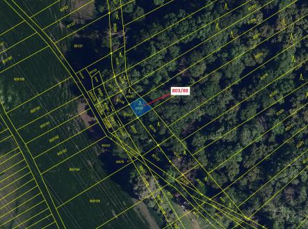 Prodej pozemku, les, 107 m²