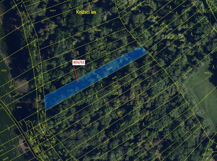 Prodej pozemku, les, 1 778 m²