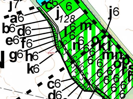 Prodej pozemku, les, 60 m²