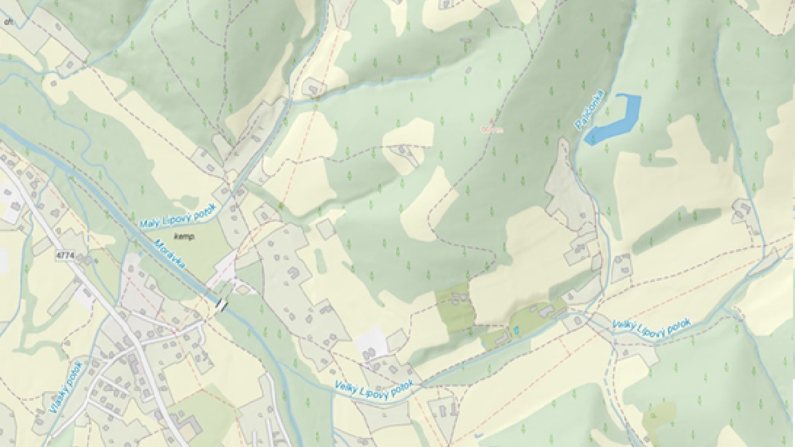 E-veřejná soutěž pozemků o výměře 57384 m2, kat. území Morávka