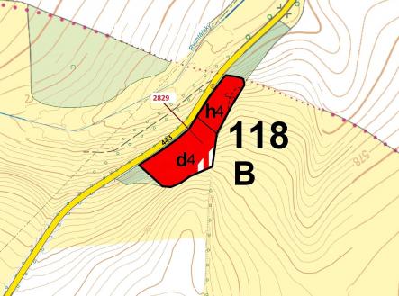 Prodej pozemku, les, 7 776 m²