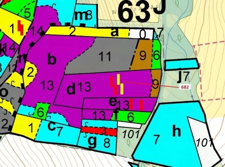 Prodej pozemku, les, 11 584 m²