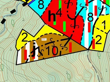 Prodej pozemku, les, 7 364 m²