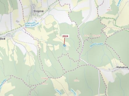 Prodej pozemku, les, 8 536 m²