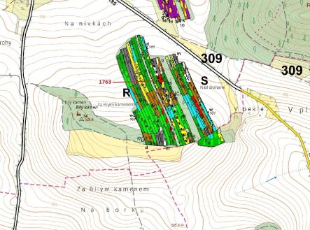 Prodej pozemku, les, 7 329 m²