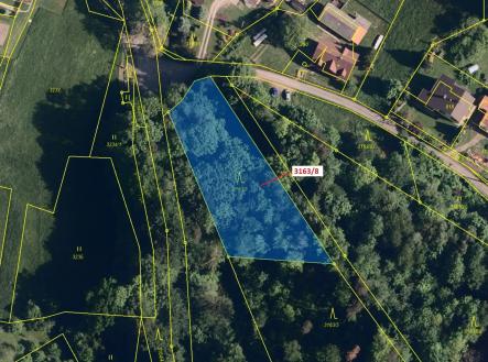 Prodej pozemku, les, 1 981 m²