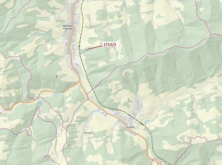 Prodej pozemku, les, 2 632 m²