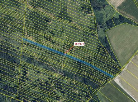 Prodej pozemku, les, 6 275 m²