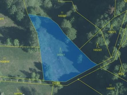 Prodej pozemku, les, 1 547 m²