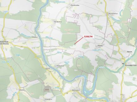 Prodej pozemku, les, 1 630 m²