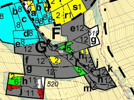 Prodej pozemku, les, 1 723 m²