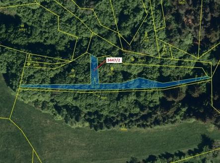 Prodej pozemku, les, 550 m²