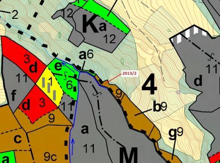 Prodej pozemku, les, 1 363 m²