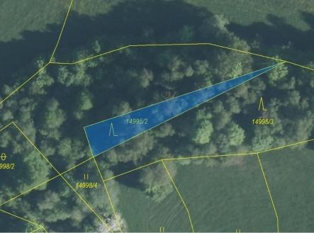 Prodej pozemku, les, 330 m²