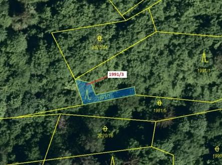 Prodej pozemku, les, 115 m²