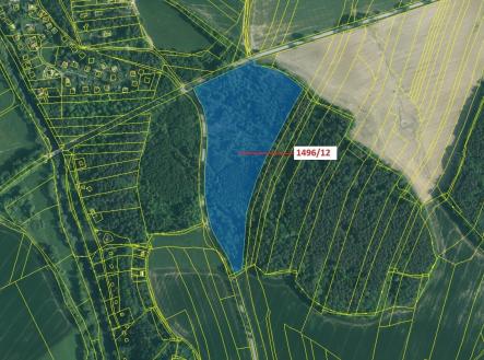 Prodej pozemku, les, 52 265 m²