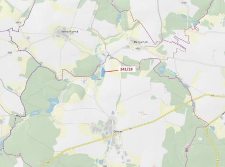 Prodej pozemku, les, 17 171 m²