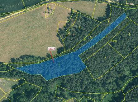 Prodej pozemku, les, 8 273 m²