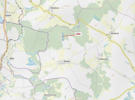 Prodej pozemku, les, 19 314 m²