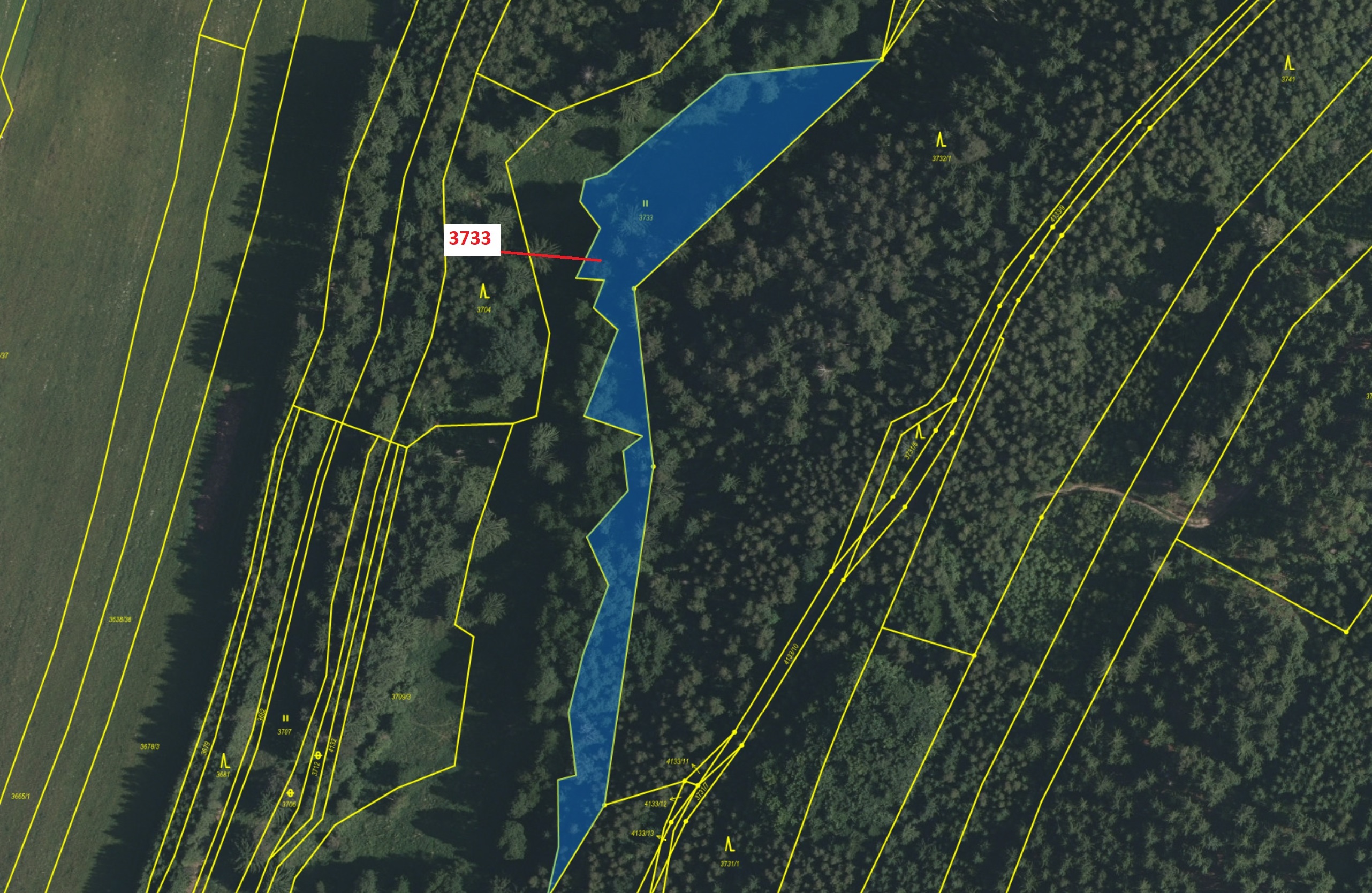 Trvalý travní porost o výměře 4435 m2, podíl 1/1, katastrální území Strmilov, obec Strmilov, obec s 