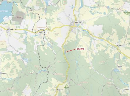 Prodej pozemku, les, 8 933 m²