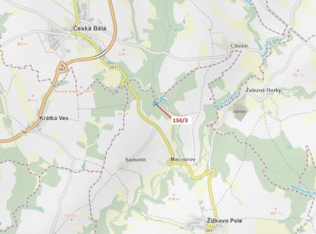 Prodej pozemku, les, 8 330 m²