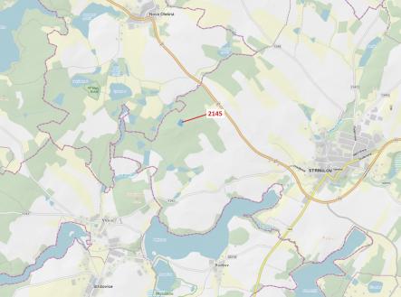 Prodej pozemku, les, 5 413 m²