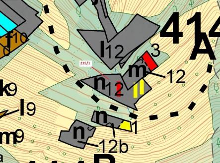 Prodej pozemku, les, 2 467 m²